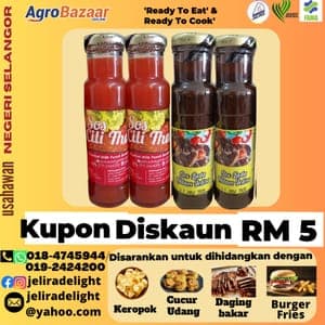 Sos Cili Thai & Sos Black Pepper - Image 1