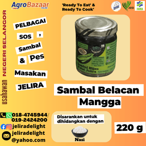 Sambal Belacan Jelira 100 g - Image 1