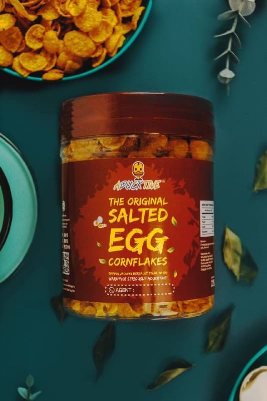 the original salted egg cornflakes