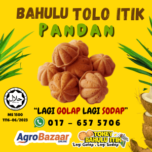 PANDAN Bahulu Sabut Telur Itik (32 Biji)