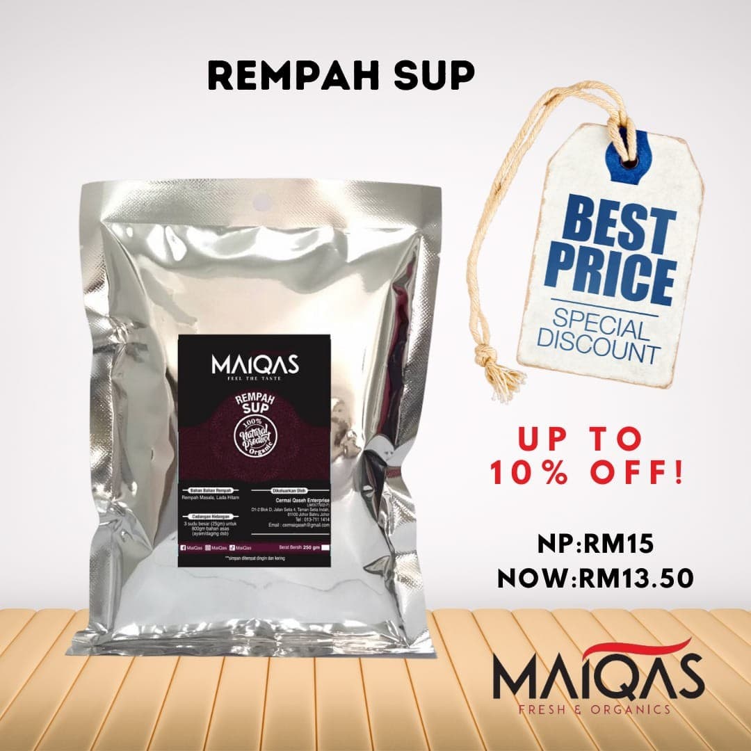 Serbuk Rempah Sup MaiQas 200g
