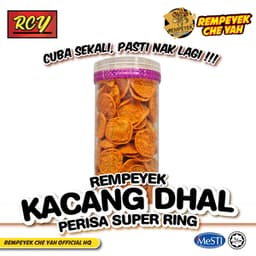 Rempeyek Che Yah Kacang Dhal Berperisa Super Ring - Thumbnail 1