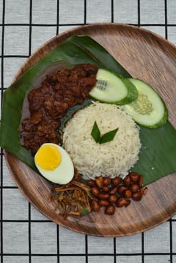 Nasi Lemak Sambal Kerang 260g - Thumbnail 2