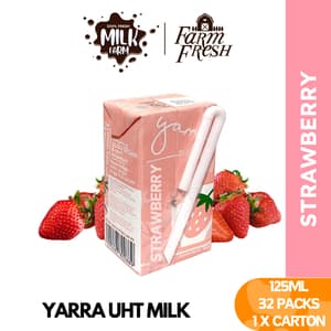 SUSU UHT YARRA STRAWBERRY 125ML
