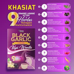 Black Garlic Caramel Kopi Wanita - Thumbnail 1