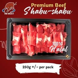 BEEF SHABU-SHABU TEMPATAN (20 pcs +/-) - Thumbnail 1