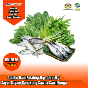 Combo Ikan & Sayur-Sayuran - Image 1