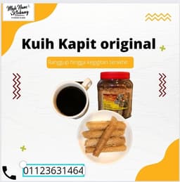 kuih kapit original - Thumbnail 1