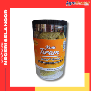 Minal Faizin - Kuih Tiram PANDAN (200g) 1 Balang