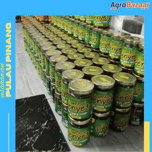 SAMBAL PENYET IKAN TALANG MASIN HIJAU