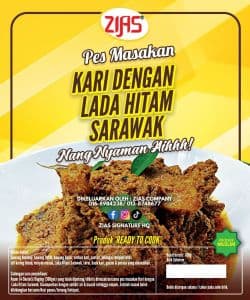 Pes Masakan (Masak Hitam, Kari, Merah,Rendang, Manisan Nanas) - Image 1