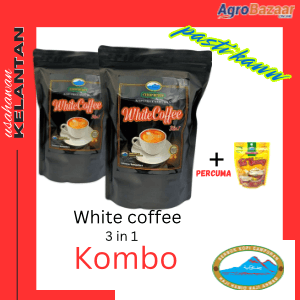 White coffee x 2 pack ( kombo) chop bukit - Image 1