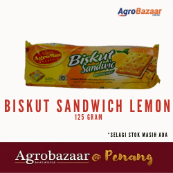 Agromas Biskut Sandwich Lemon - Thumbnail 1