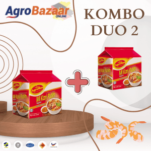 AGROMAS Mee Kari Putih 105g (Kombo 2)