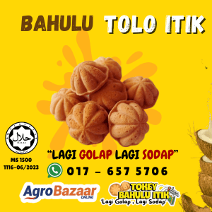 Bahulu Sabut Telur Itik (32 Biji)