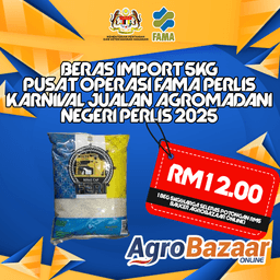 BERAS CAP FERI 5KG PUSAT OPERASI FAMA PERLIS - Thumbnail 2