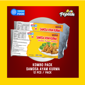 KOMBO DUO PACK Samosa Ayam Kurma