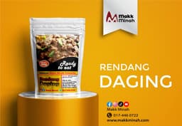 Rendang daging Makk Minah - Thumbnail 1