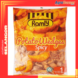 Ramly potato wedges spicy 1kg /10 - Thumbnail 1