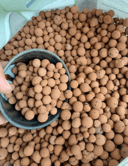 hydro clay pebbles, leca, size 8~12mm (1kg) - Thumbnail 2