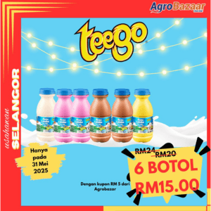 Kombo 6 Botol Susu Segar