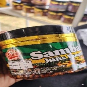 Sambal bilis Daun ubi Ghans