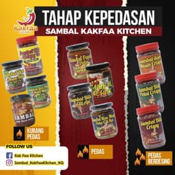 Combo 3 Sambal Kak Faa - Thumbnail 2
