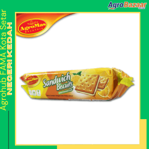 AGROMAS BISKUT SANDWICH LEMON - Image 1