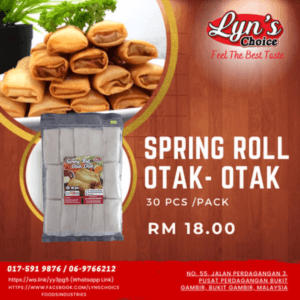 Spring Roll Otak-otak (30pcs)