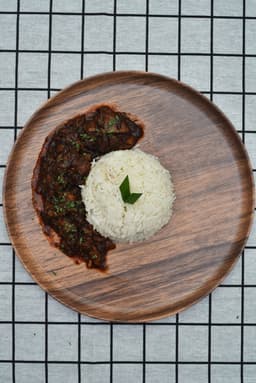 Nasi Putih Basmathi Ayam Masak Hitam 260g - Thumbnail 2