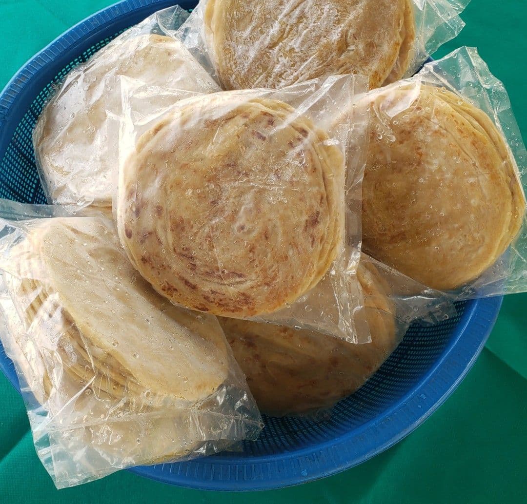 Roti Canai Frozen 1 pack ( 5 piece ) Mantul - Image 1