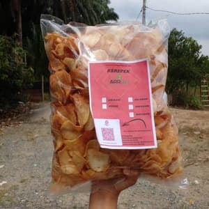 kerepek ubi kayu perisa ori Arruzi