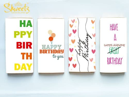 Happy Birthday Chocolate Gift Set 6