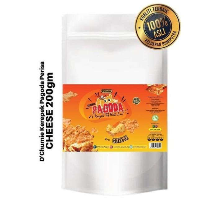Kerepek Pagoda Perisa Cheese 200gm - Image 1