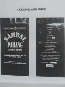 SAMBAL HITAM PAHANG - Thumbnail 1