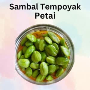 sambal tempoyak petai