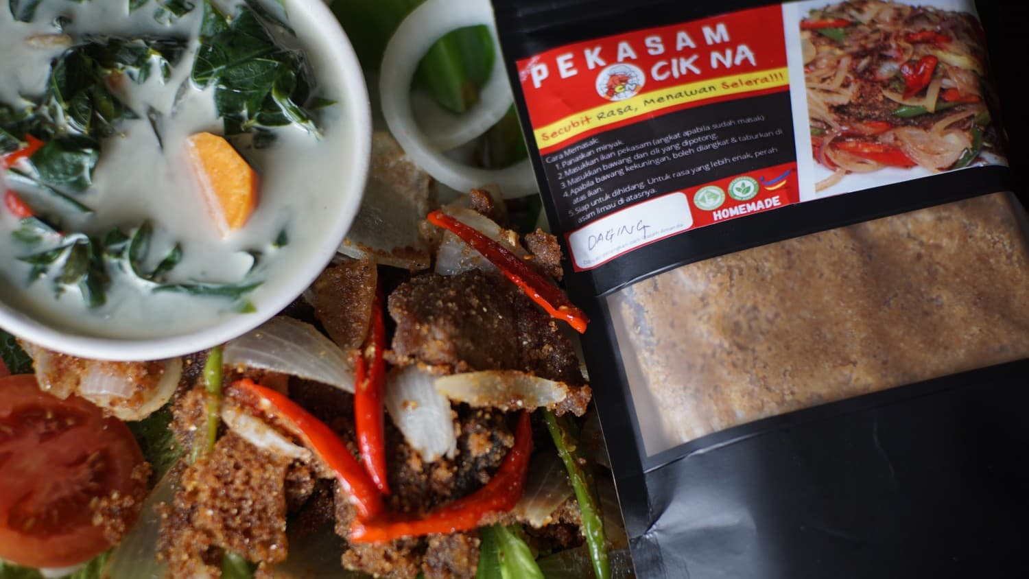 Pekasam Daging Cikna Viral