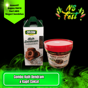 Combo kuih dendram & kapit coklat (Orizan) - Image 1