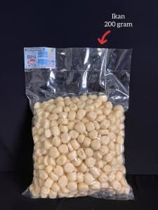 Keropok Amplang Ikan 200g (PACKAGING TRANSPARENT) - Thumbnail 1