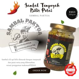 Sambal Tempoyak Bilis Petai 450gram - Thumbnail 1