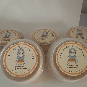 kek puding karamel