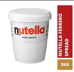 Nutella Ferrero Food Service/ Hazelnut Chocolate Spread 3kg/wholesale price - Thumbnail 1