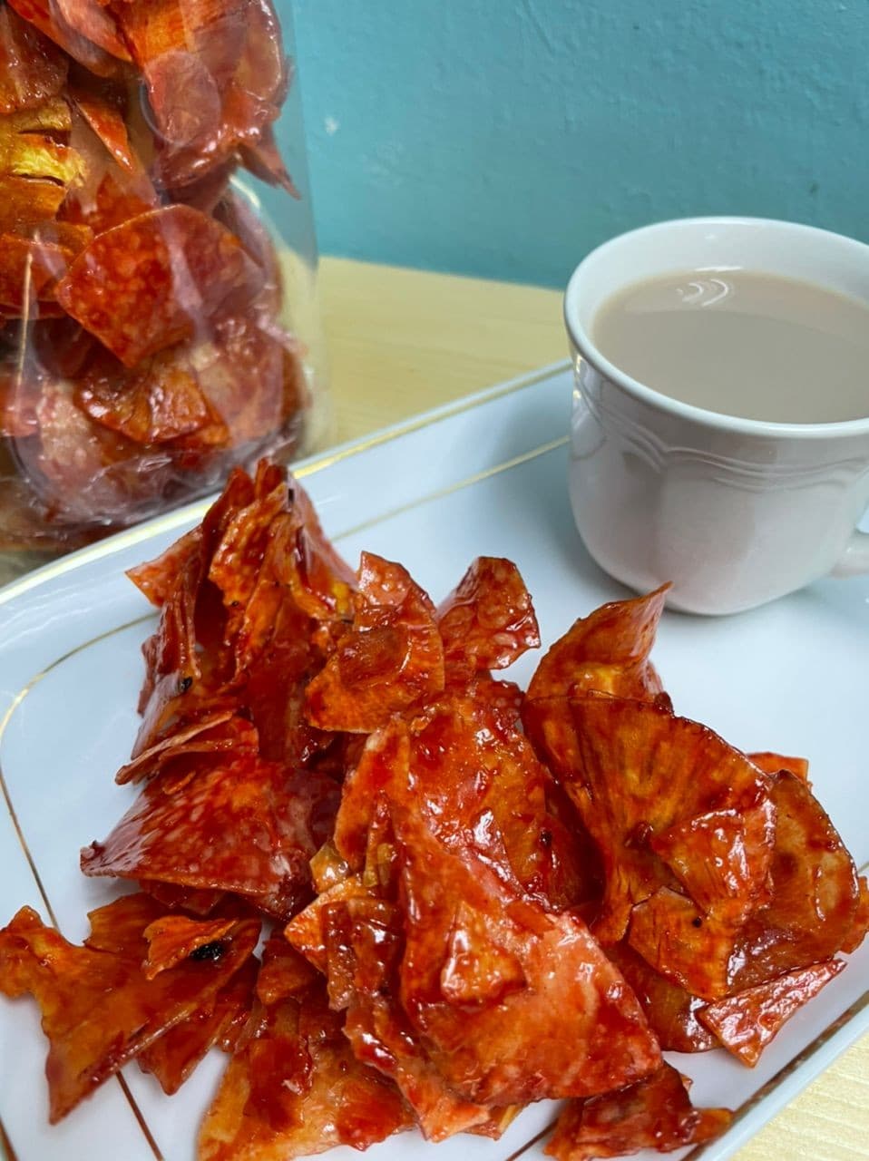 KEREPEK UBI PEDAS BASAH