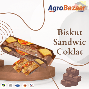 AGROMAS Biskut Sandwich Coklat 125g - Image 1