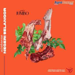 [PAKEJ JUMBO] TULANG RUSUK, TULANG TENGKUK, GEARBOX 1.5kg - Image 1