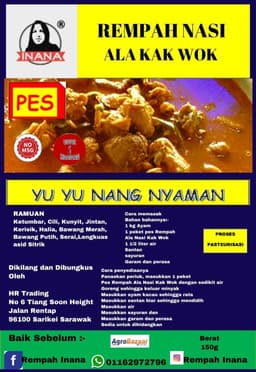 Rempah nasi Ala Kak Wok - Thumbnail 1