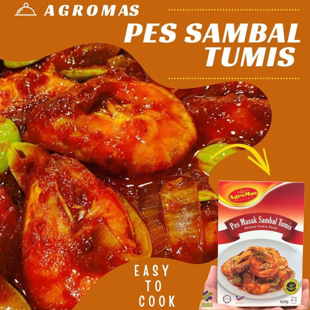 Pes Masak Sambal Tumis 150 gm Agromas