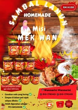SAMBAL LANUN MEK WAN - Thumbnail 1