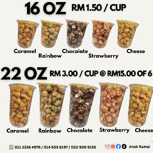 Popcorn AnakRamai 22oz 6pcs - Image 1