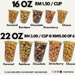 Popcorn AnakRamai 22oz 6pcs - Thumbnail 1